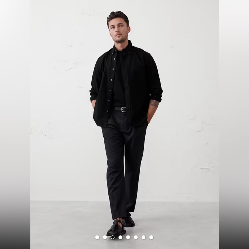 banana republic 2xl tall t-shirt black - Picture 3 of 5